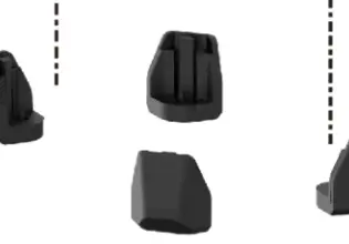 B13860S,B13960SBattery Corner Rubber Pad (Bottom)