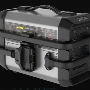 XAG 2022 CM27000 Super Charger •  6KW Charging power on AC 180-260V~50/60Hz 23A (Max). Charge two batteries each time