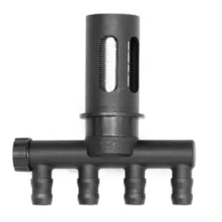 P100Pro medicine box nozzle four-way pipe assembly
